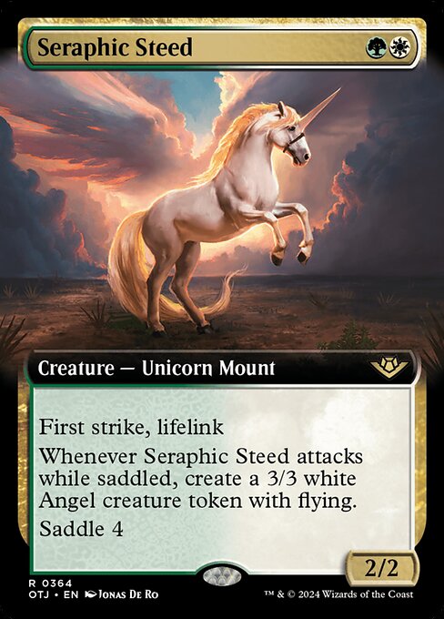 Seraphic Steed - Outlaws of Thunder Junction #364