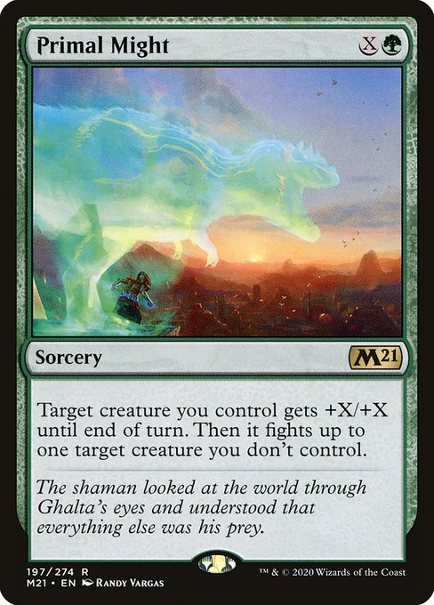 Primal Might - Core Set 2021 #197