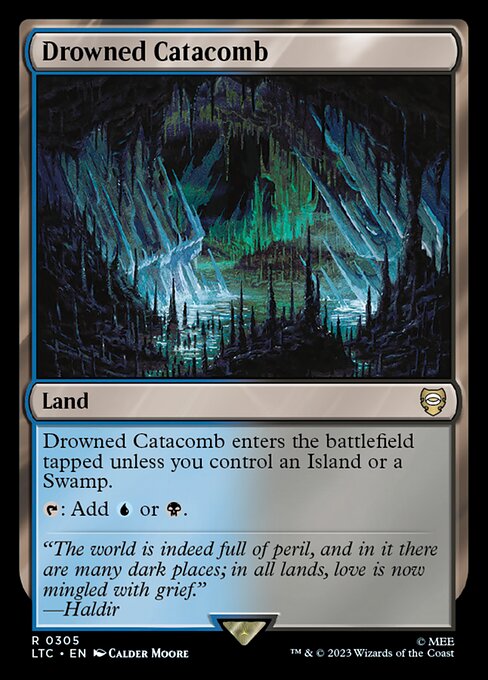Drowned Catacomb - Tales of Middle-earth Commander #305