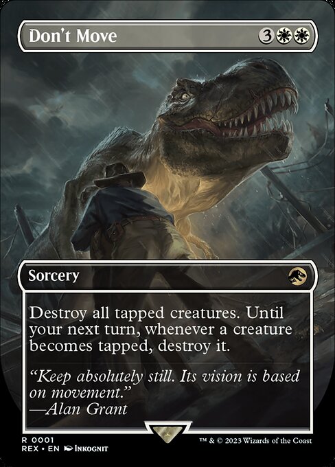 Don't Move - Jurassic World Collection #1