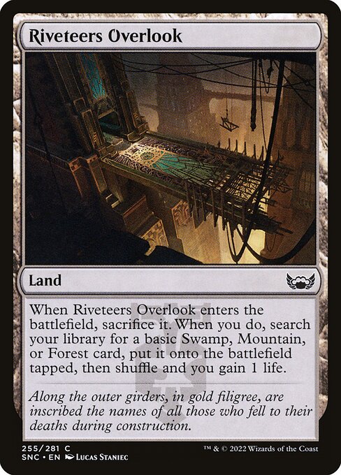 Riveteers Overlook - Streets of New Capenna #255