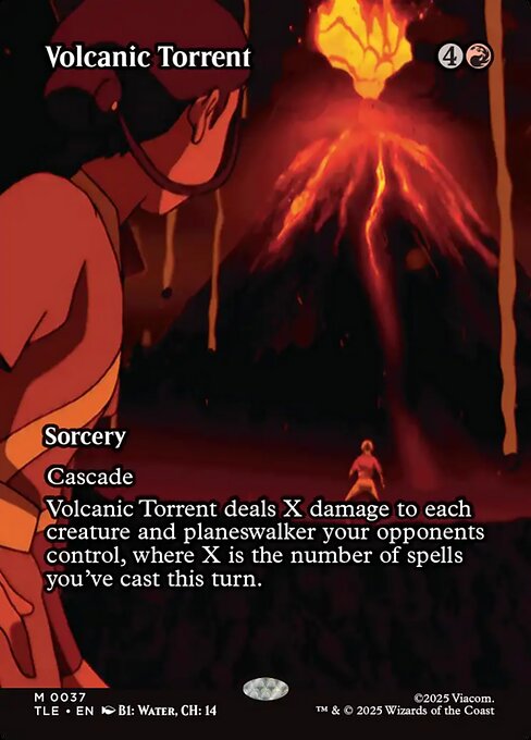 Volcanic Torrent - Avatar: The Last Airbender Eternal #37