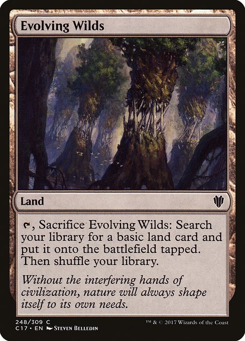 Evolving Wilds - Commander 2017 #248