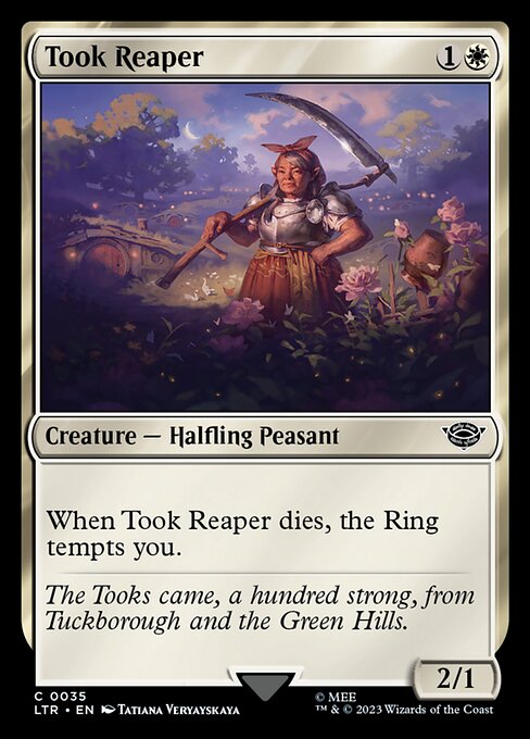 Took Reaper - The Lord of the Rings: Tales of Middle-earth #35 Magic: The Gathering card image