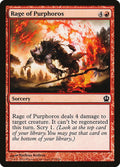 Rage of Purphoros - Theros #137 Magic: The Gathering card image