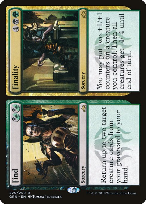 Find // Finality - Guilds of Ravnica #225