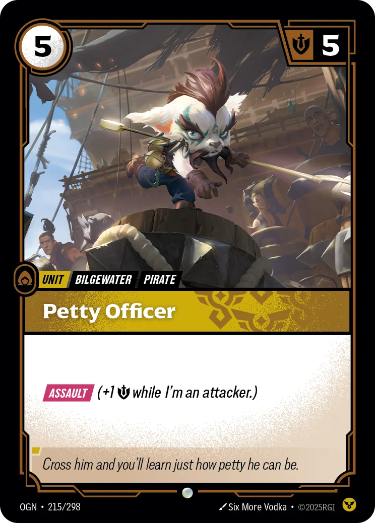 Petty Officer Riftbound card image