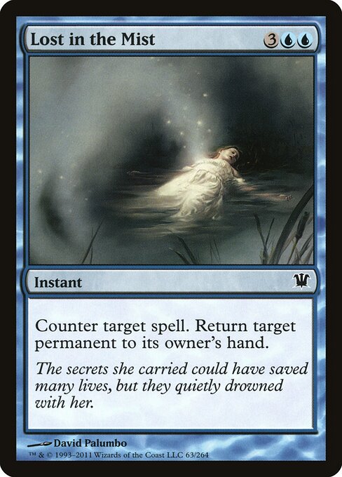 Lost in the Mist Innistrad Magic: The Gathering card image