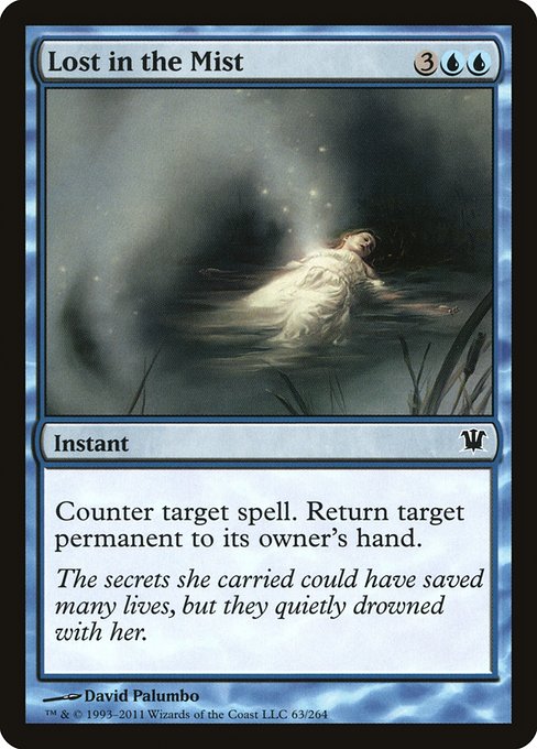 Lost in the Mist - Innistrad #63 Magic: The Gathering card image