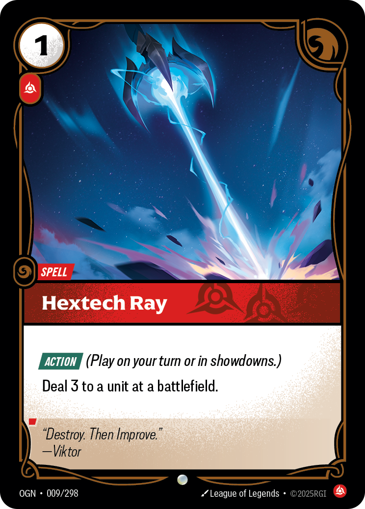 Hextech Ray Riftbound card image