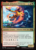 Crystal, Inhuman Princess Marvel Super Heroes Commander Magic: The Gathering card image