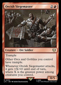 Orcish Siegemaster - Tales of Middle-earth Commander #33 - Near Mint - Non-Foil