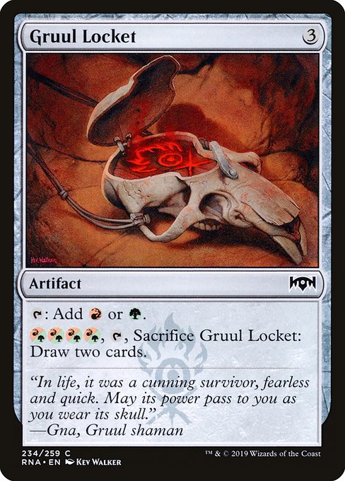 Gruul Locket - Ravnica Allegiance #234