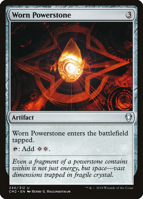 Worn Powerstone - Commander Anthology Volume II #230