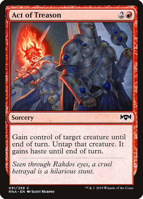 Act of Treason - Ravnica Allegiance #91