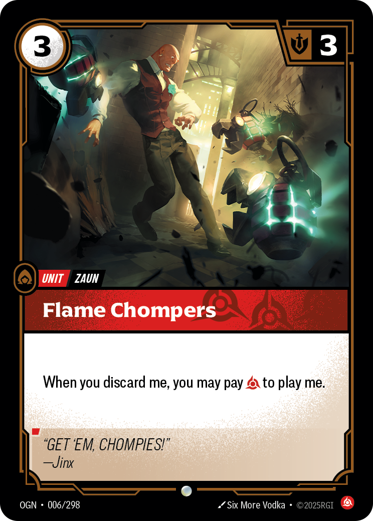 Flame Chompers Riftbound card image