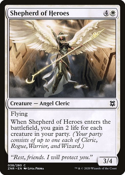 Shepherd of Heroes - Zendikar Rising #38