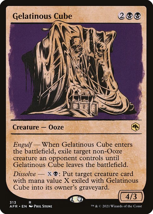 Gelatinous Cube - Adventures in the Forgotten Realms #313