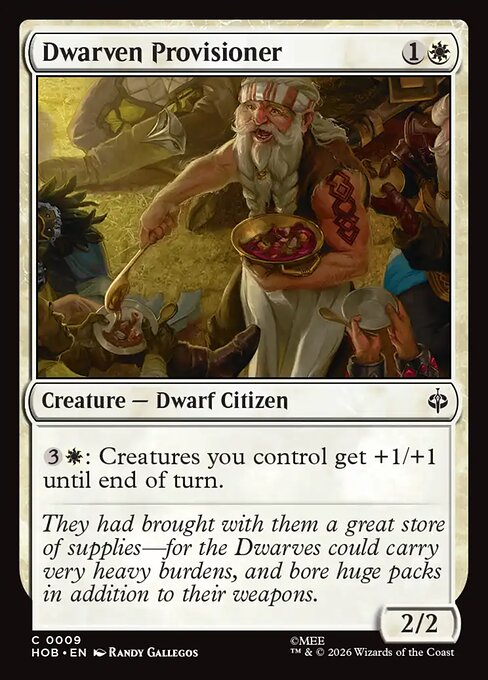 Dwarven Provisioner HOB 9