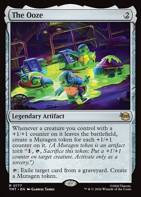 The Ooze Teenage Mutant Ninja Turtles Magic: The Gathering card image