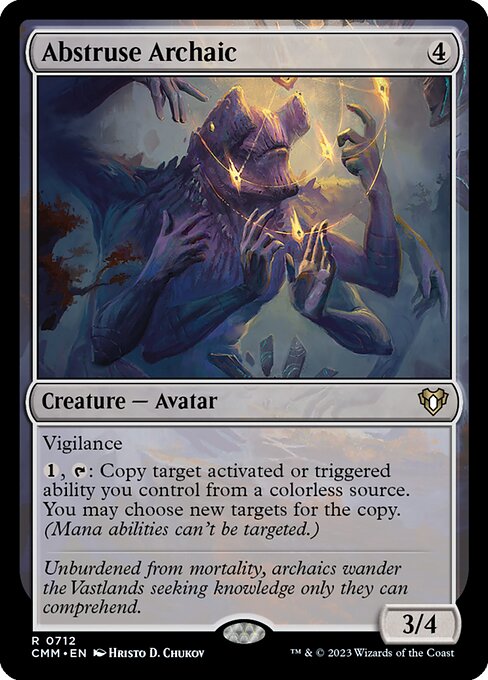 Abstruse Archaic - Commander Masters #712