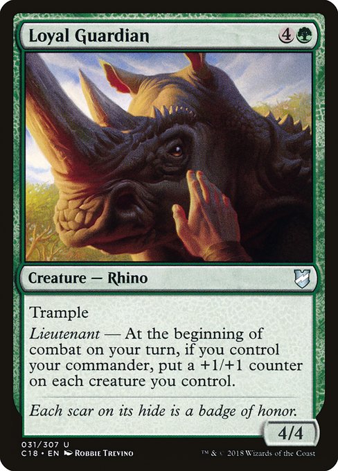 Loyal Guardian - Commander 2018 #31