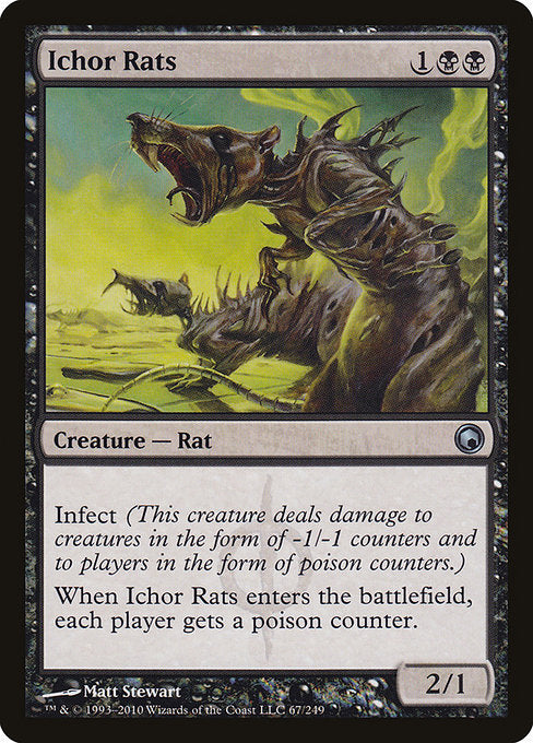 Ichor Rats - Scars of Mirrodin #67