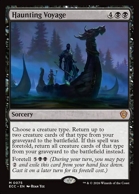 Haunting Voyage - Lorwyn Eclipsed Commander #75
