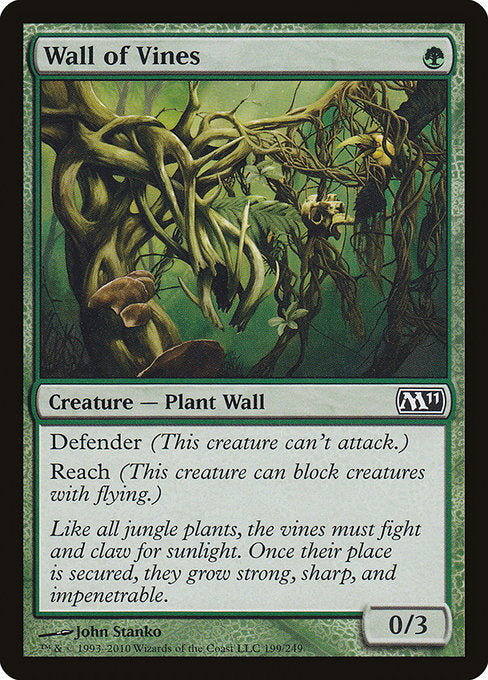 Wall of Vines - Magic 2011 #199