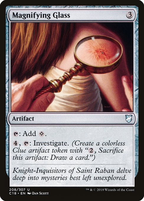 Magnifying Glass - Commander 2018 #208