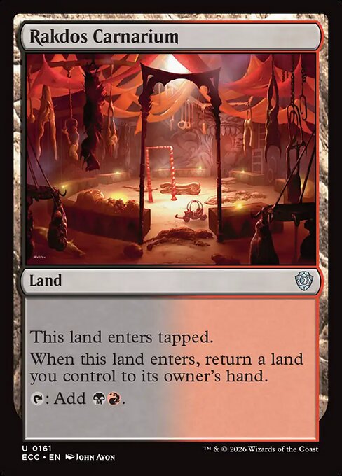 Rakdos Carnarium - Lorwyn Eclipsed Commander #161