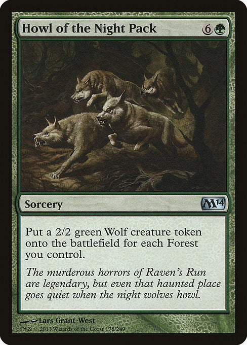 Howl of the Night Pack - Magic 2014 #178