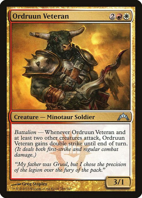 Ordruun Veteran - Gatecrash #184