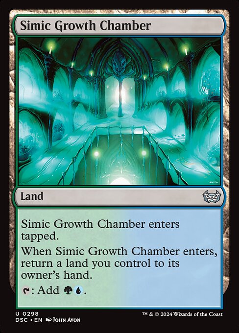 Simic Growth Chamber - Duskmourn: House of Horror Commander #298