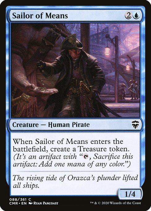Sailor of Means Commander Legends Magic: The Gathering card image