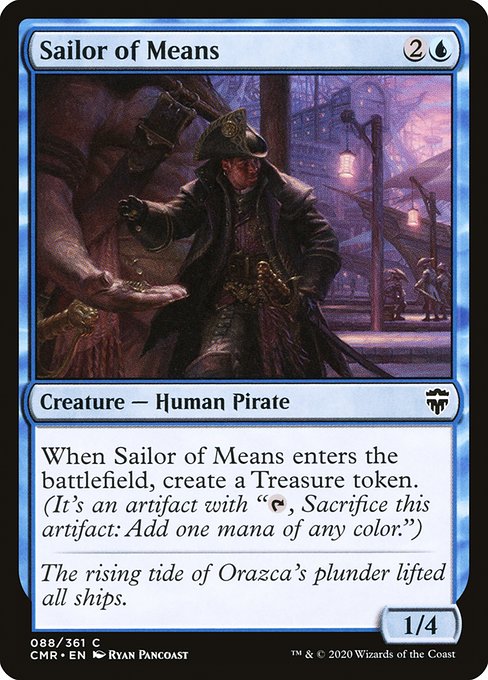 Sailor of Means - Commander Legends #88 Magic: The Gathering card image