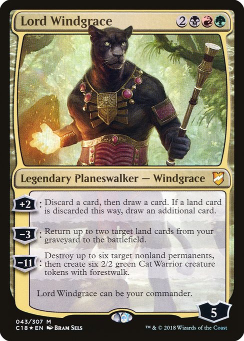 Lord Windgrace - Commander 2018 #43