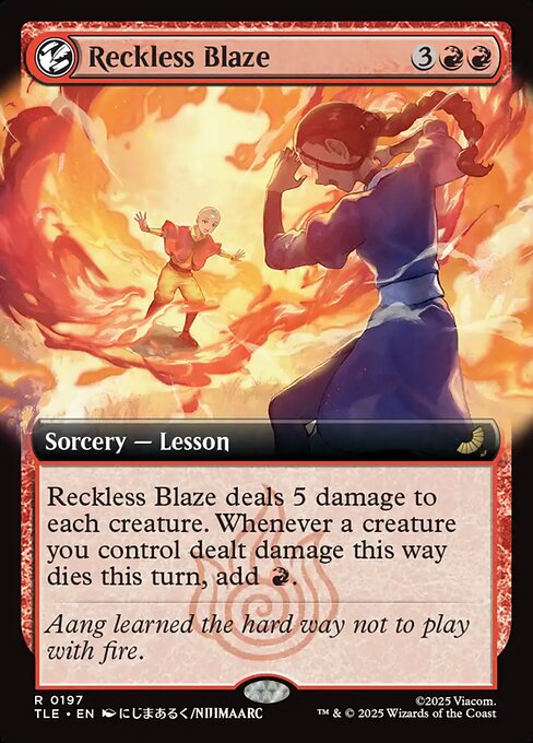 Reckless Blaze - Avatar: The Last Airbender Eternal #197