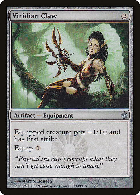 Viridian Claw - Mirrodin Besieged #143