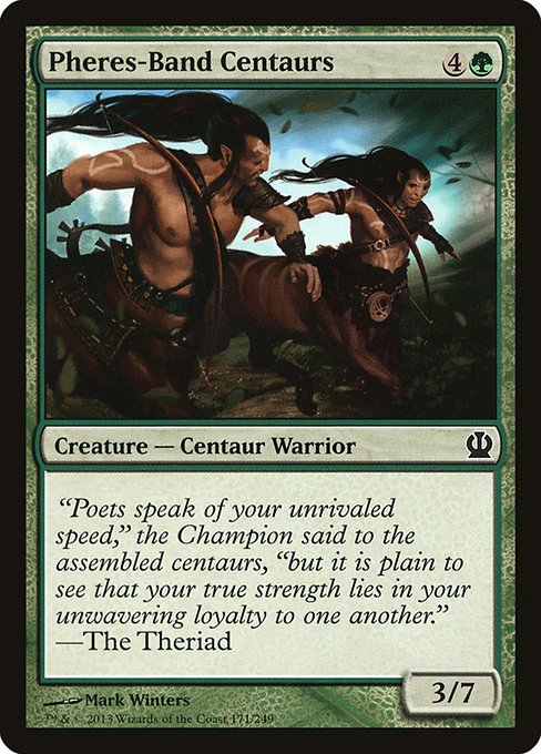 Pheres-Band Centaurs - Theros #171