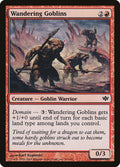Wandering Goblins Conflux Magic: The Gathering card image