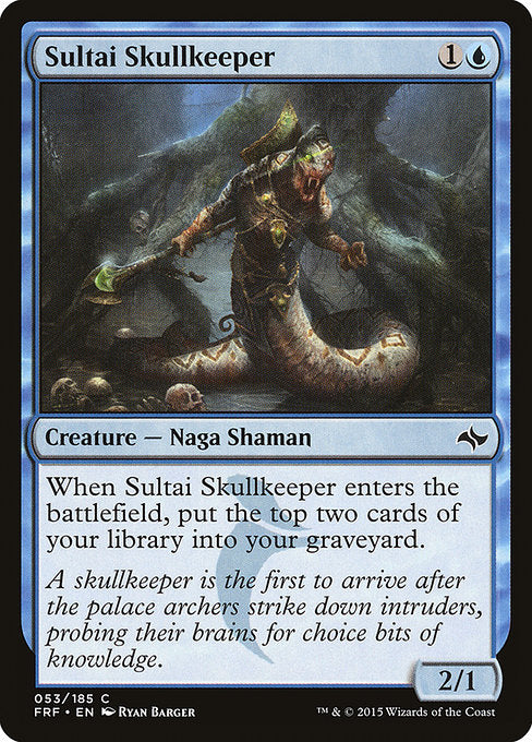 Sultai Skullkeeper - Fate Reforged #53