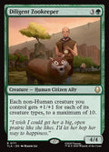Diligent Zookeeper - Avatar: The Last Airbender #171 Magic: The Gathering card image
