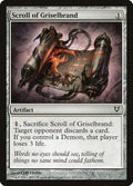 Scroll of Griselbrand - Avacyn Restored #221 Magic: The Gathering card image