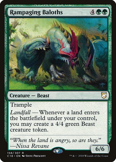 Rampaging Baloths - Commander 2018 #158