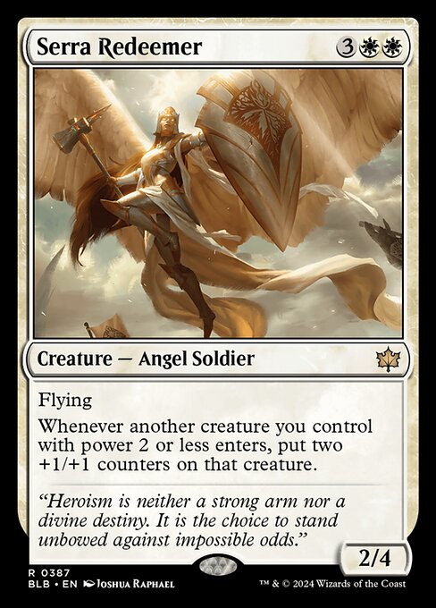 Serra Redeemer - Bloomburrow #387