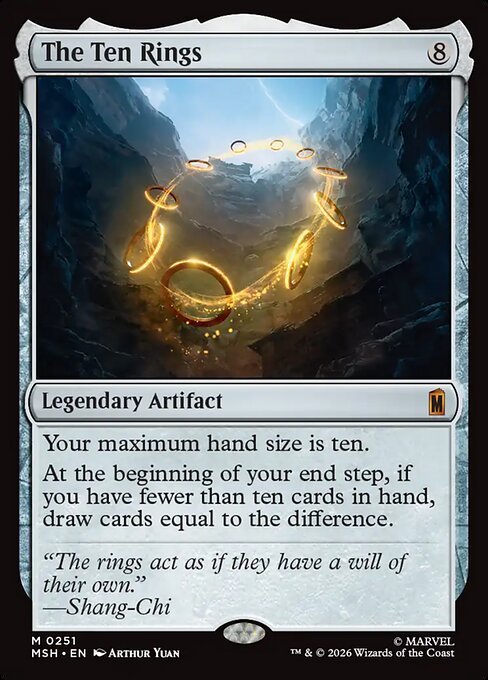 The Ten Rings Marvel Super Heroes Magic: The Gathering card image