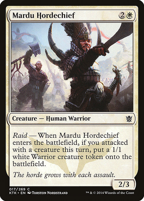 Mardu Hordechief - Khans of Tarkir #17