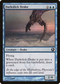 Darkslick Drake Scars of Mirrodin Magic: The Gathering card image