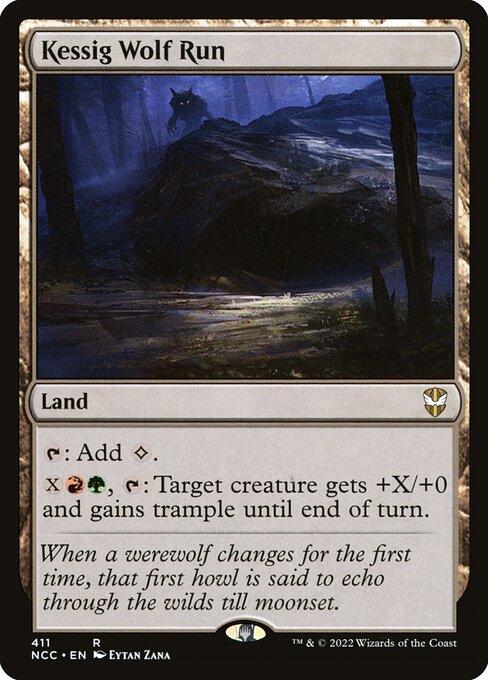 Kessig Wolf Run - New Capenna Commander #411